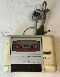 Vintage Commodore C2N Audio Cassette Unit Player BR99VMC2N-A UNTESTED - Imagen 1 de 11