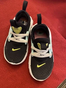 nike kinder kleinkind sneaker9c blau weiß sneaker gebraucht - Bild 1 von 6