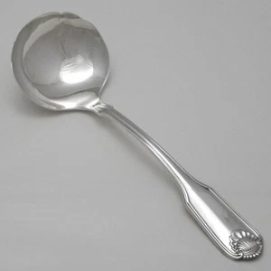 FIDDLE THREAD & SHELL Design Oneida Community Silver Service Cutlery Sauce Ladle - Picture 1 of 4