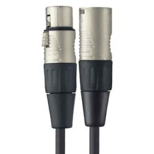 Câble audio équilibré blindé Neutrik Rean XLR mâle à femelle 3 broches 1 pi à 25 pieds