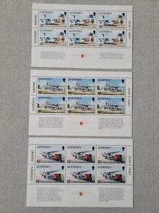 Guernsey 1989 - 50th Anniversary of Guernsey Airport - SG 453, 455, 457 - MNH - Picture 1 of 1