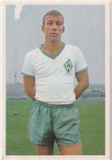 Bergmann Álbum Serie Fútbol 1965-1966 Núm 6 Horst-Dieter Höttges - Pegado