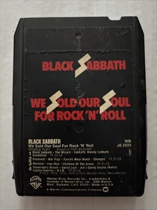 Black Sabbath We Sold Our Soul for Rock ‘N’ Roll 8 Track Collectible Ozzy Tested - Picture 1 of 7