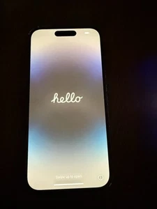 Apple iPhone 14 Pro 256GB -Space Black (Unlocked) Cracked Back READ - Afbeelding 1 van 9