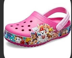 Crocs Kids' Paw Patrol Clog, Fuchsia,5 Toddler - Picture 1 of 3