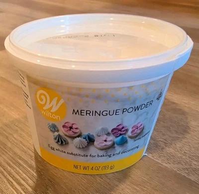 Wilton Meringue порошок яйцо белый заменитель 4 унц * новый запечатанный * - Изображение 1 из 3