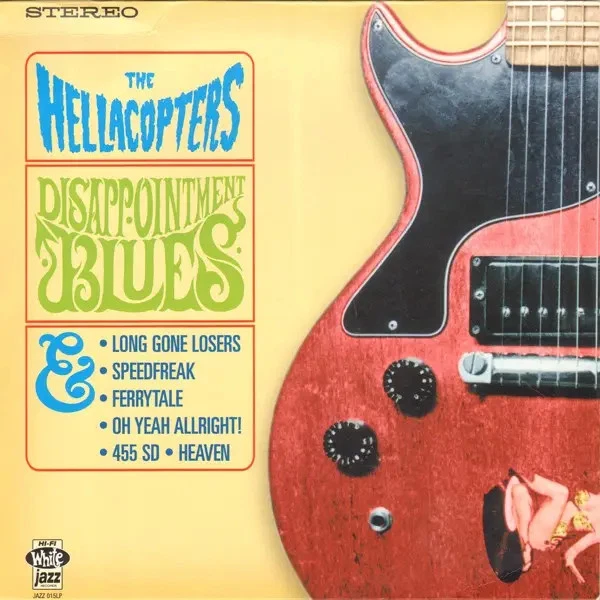 The Hellacopters Disappointment Blues Vinyl Single 10inch NEAR MINT White Jaz - Bild 1 von 1