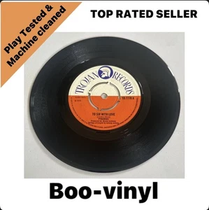Pyramids ~ To Sir With Love / Reggae Shuffle UK 7" Trojan TR-7770 1970 VG+ / M - Picture 1 of 6
