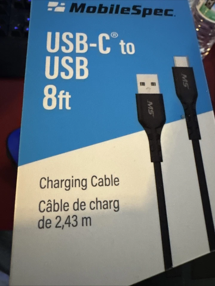 MobileSpec 8Ft USB-C TO USB - Image 1 of 1