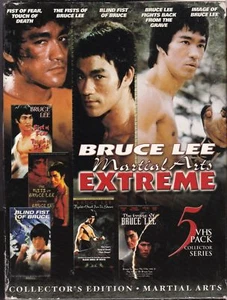 Bruce Lee "Martial Arts Extreme" VHS BOX SET (5) NEW!!! FREE US SHIPPING - Picture 1 of 1