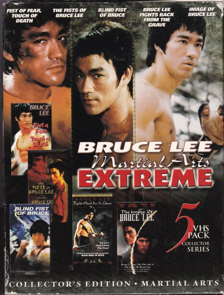 Bruce Lee "Martial Arts Extreme" VHS BOX SET (5) NEW!!! FREE US SHIPPING - Image 1 of 1