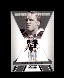 2021 Score Game Face #11 Howie Long Oakland Raiders Villanova - Bild 1 von 2