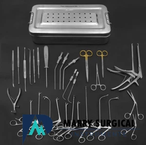 Fess Instruments Set, Complete Set of Endoscopic Sinus Surgery Instruments - Imagen 1 de 3