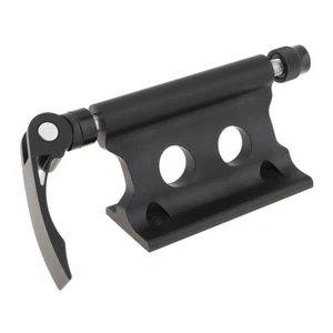 Bike Block Fork Mount w/Quick-Release Lever Bicycle Front Fork Fixed Clip Black - Picture 1 of 9