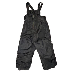 Pantaloni invernali Cat & Jack bavaglino neve unsex bambini taglia 2T neri usati pochissimo - Foto 1 di 3