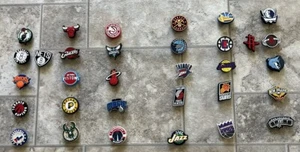 Jibbitz Croc Sport Charms NBA 5 For $10 All 32 Basketball Teams Available - Picture 1 of 1