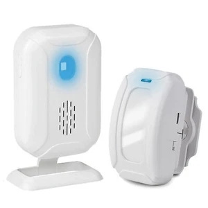 Indoor Infrared Motion Welcome & Alarm 36 Ringtones Mute Light Mode Detector 1× - Picture 1 of 12