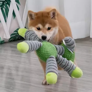 Indestructible Squeaky Plush Dog Toy – Tough Chew Animal Shape for Large Breeds - Picture 1 of 5