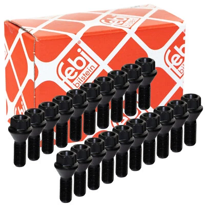 Radschrauben 20 Stück Radbolzen FEBI für BMW 1er 5er 3er X1 Z3 Mini One Cooper - Bild 1 von 4