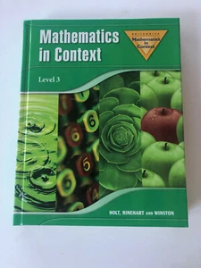 Britannica Mathematics in Context Level 3 Holt 2006 0030403782 - Imagen 1 de 3