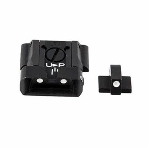 LPA SPS Adjustable Sight Set S&W M&P Steel White Dot - SPS02SW30 - Picture 1 of 2