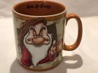 WAKE UP GRUMPY Disney Parks Snow White Seven Dwarfs Coffee Mug Oversized