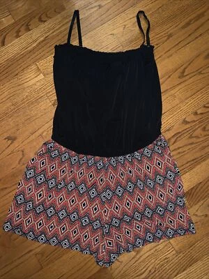 Macacão BISOU BISOU Palazzo shorts regata terno caimento solto tamanho XL ❤️tw11j48 - Imagem 1 de 4