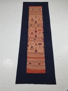 Vintage Handwoven Laos Textile 226x70cm - Picture 1 of 12