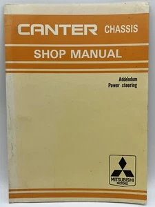 Mitsubishi CANTER Chassis Shop Manual Power Steering 1984 - Foto 1 di 4