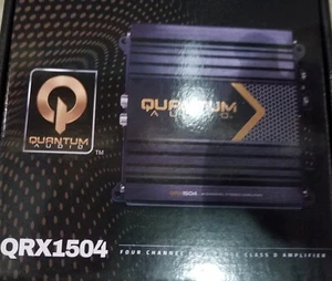 Amplificatore QRX1504 4ch 1250 WATTS gamma completa audio auto moto compatto - Foto 1 di 1