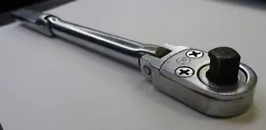 Vintage AC 3/8" Drive 11" Long Flex Head & Flex Handle Ratchet RARE - Picture 1 of 2