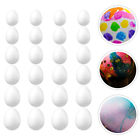 24pcs DIY White Painting Eggs for Festival Crafts