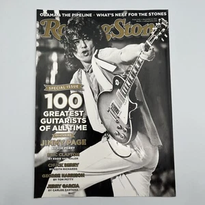 Jimmy Page Rolling Stone Cover 2011 8"x11" COVER ONLY not full magazine - Picture 1 of 2