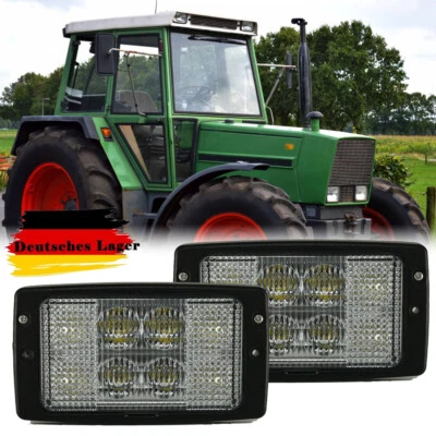 MARKENLOS Paar LED Arbeitslicht Für Fendt Vario Farmer Steyr Escort Zetor Ursus Cace IH