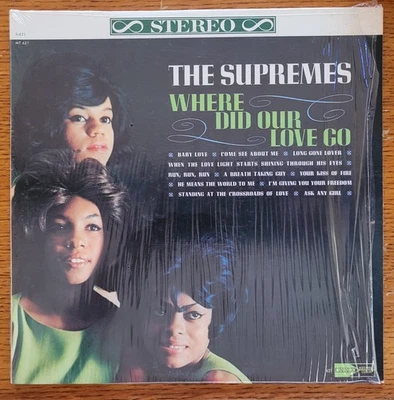 The Supremes Where Did Our Love Go 1964 LP Original Press Stereo In Shrink EX/EX - Image 1 of 4