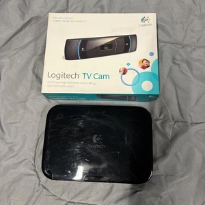 Logitech Revue D-R0001 Media Streamer w/ Logitech V-U0022 TV Cam - UNTESTED - Picture 1 of 7