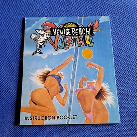 Nintendo NES Venice Beach Volleyball [Instruction Book Manual ONLY]