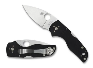 Coltello Spyderco Lil Native Lockback Nero G10 S30V Acciaio Coltelli Tascabili C230MBGP - Foto 1 di 4