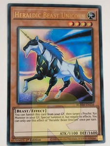 Bestia Araldica Unicorno / Heraldic Beast ® Ultra Rara ® BLMM-EN116 ® Inglese - Picture 1 of 2
