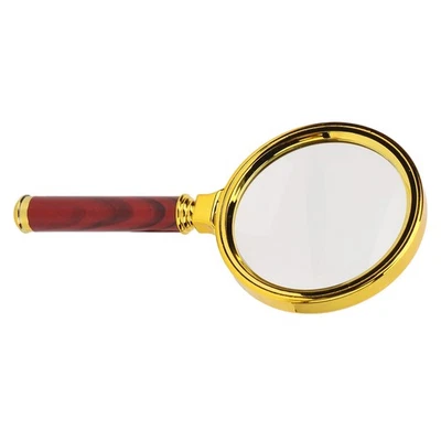 7X Handheld Magnifying Glass Lightweight Portable Comfortable Grip Electropl GEV - Image 1 of 4