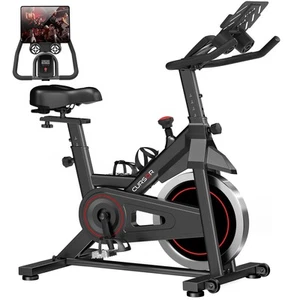 Exercise Bike, Stationary Bikes for Home, 300 LBS Capacity, Workout Bike with... - Picture 1 of 6