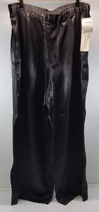 L) Woman Josephine Chaus Sport Black Wide Leg Pants XL - Picture 1 of 12