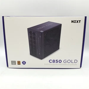 NZXT C850 Gold ATX 3.1 Fully Modular Low Noise PC PSU 850 Watts 80 Plus Gold\ - Picture 1 of 4