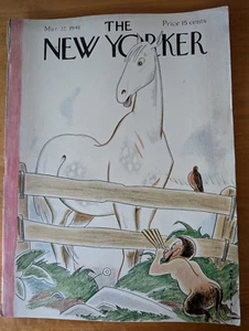 New Yorker Complete Magazine March 22, 1941 REA IRVIN White Horse Mythology - Picture 1 of 10