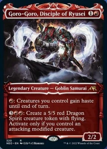 MTG GORO-GORO, DISCIPLE OF RYUSEI 320 EXC - DISCEPOLO DI RYUSEI - NEO X EN - Picture 1 of 1