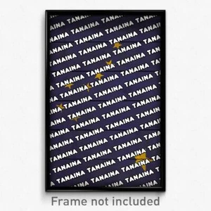 Tanaina Alaska Poster (AK City Souvenir 11x17 Town Print) - Picture 1 of 1