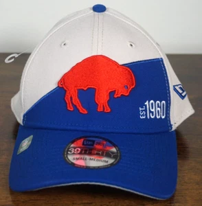 2023 Buffalo Bills New Era 39THIRTY NFL Sideline Historic Retro Hat Cap Size S/M - Picture 1 of 10