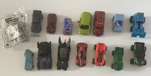 MCD Happy Meal Random Toy Car Lot of 15 Various Year Make Batman Lego Hot Wheels - Picture 1 of 9