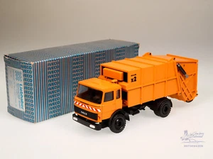 1:50 Conrad 1337 Iveco Haller Müllwagen orange LKW Box OVP Werbemodell - Bild 1 von 10