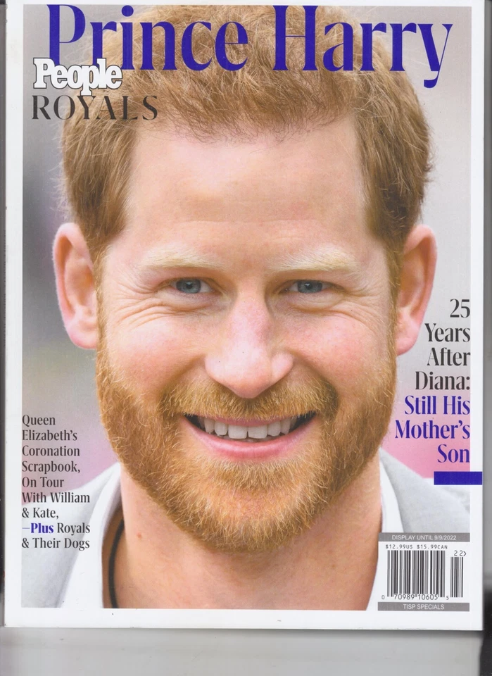 PRINCE HARRY PEOPLE ROYALS Collector's Magazine Meghan Princess Diana Queen